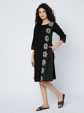 Cotton Block Printed Dress