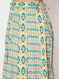 Cotton Printed Embellished Kalidaar Skirt