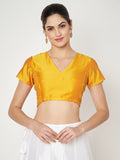 Silk Blend Stretchable Crop Top