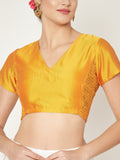 Silk Blend Stretchable Crop Top