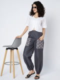 Cotton Hand Block Printed Pocket Trouser