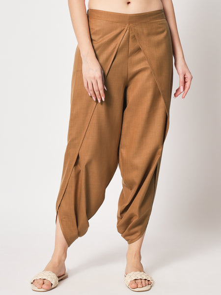 Go Colors Women Solid Ecru Viscose Harem Dhoti Pants Buy Go Colors Women  Solid Ecru Viscose Harem Dhoti Pants Online at Best Price in India  Nykaa